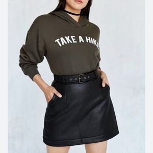 Urban Outfitters X Project Social T Take A Hike‎ Graphic Hooded Sweatshirt